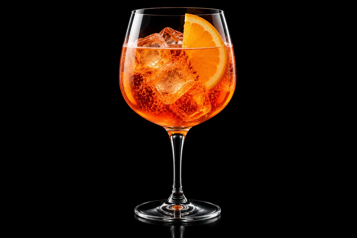 Aperol Spritz, Large wine glass