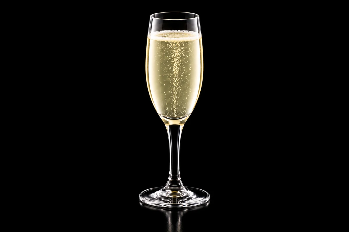 French 75, Champagne flute