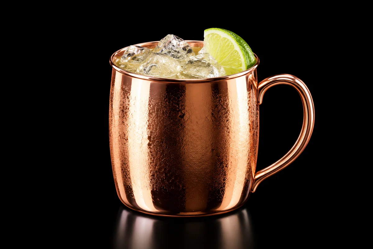Moscow Mule, Mule mug or highball glass
